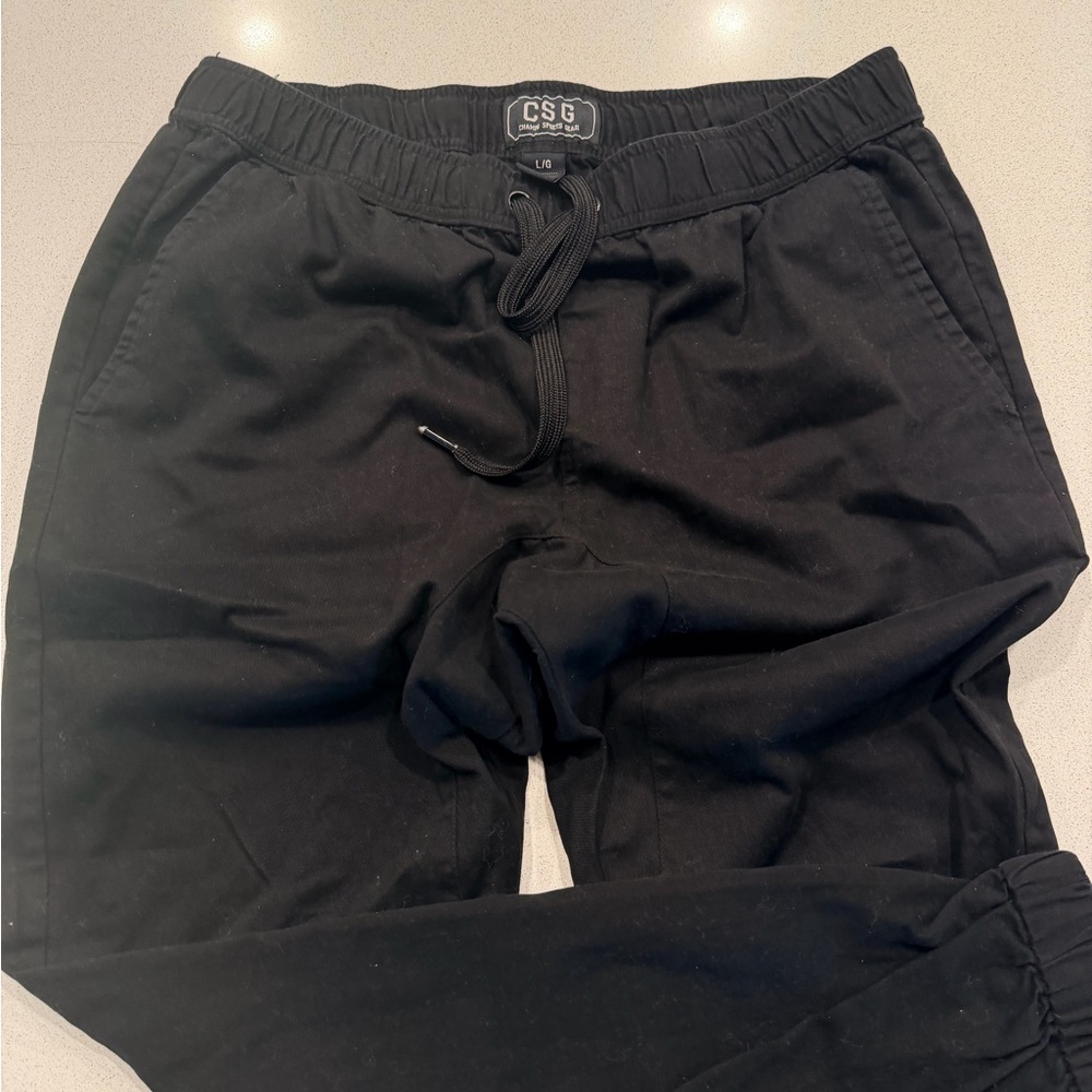 Men's Black Jogger Pants
